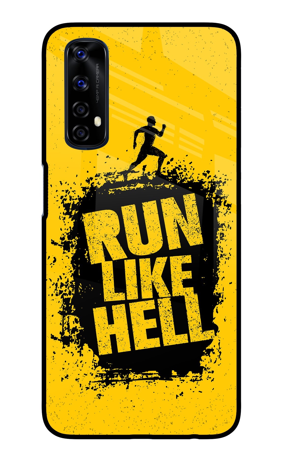 Run Like Hell Realme 7/Narzo 20 Pro Back Cover