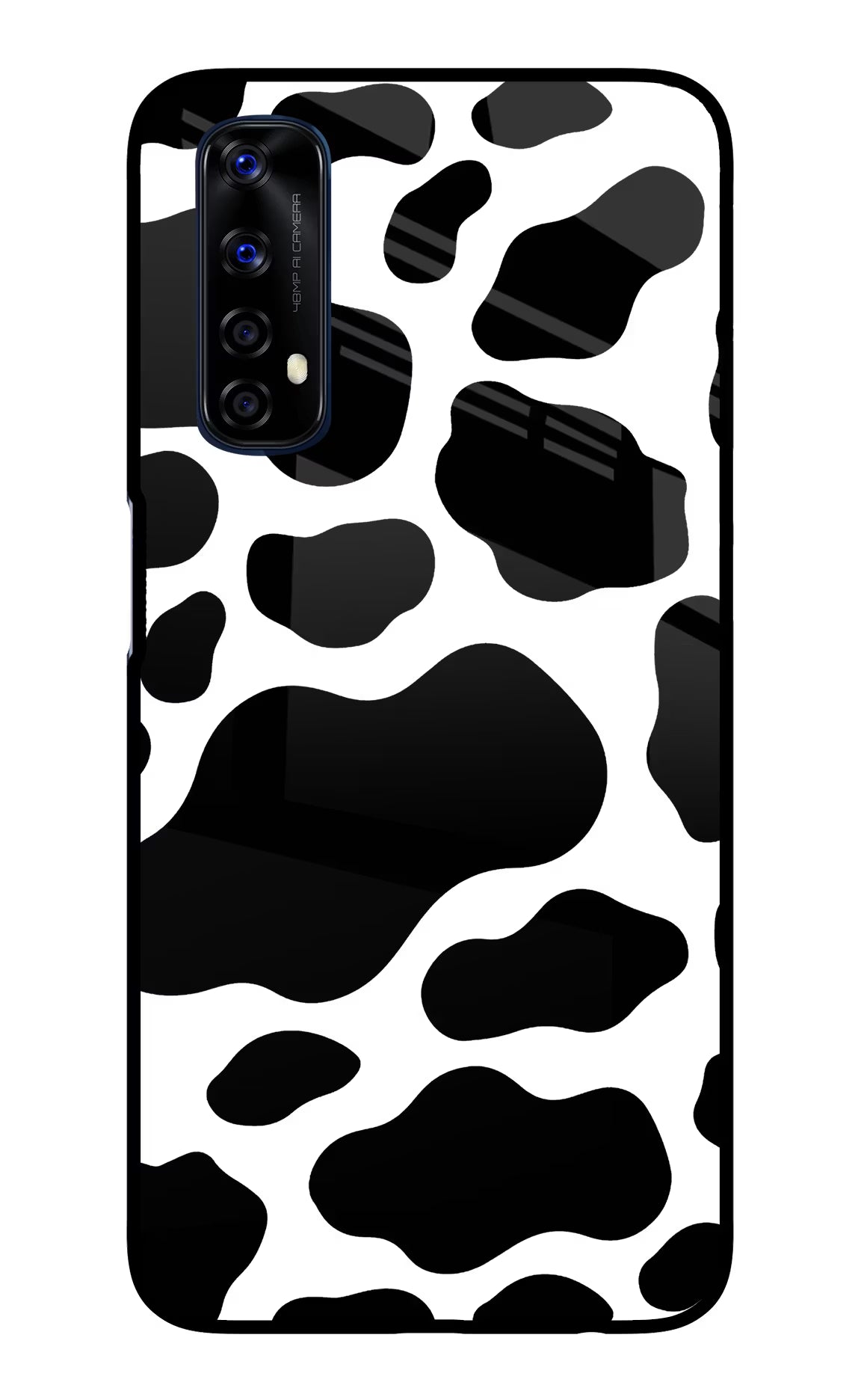 Cow Spots Realme 7/Narzo 20 Pro Glass Case Back Cover by Casekaro