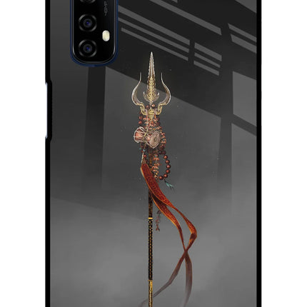 Shiv Trishul Realme 7/Narzo 20 Pro Glass Case