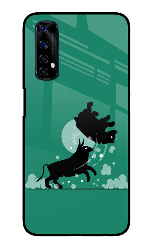Bull Conqueror Realme 7/Narzo 20 Pro Glass Case