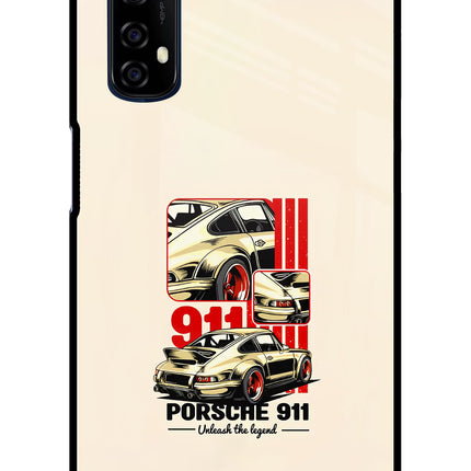 Classic Porsche 911 Realme 7/Narzo 20 Pro Glass Case