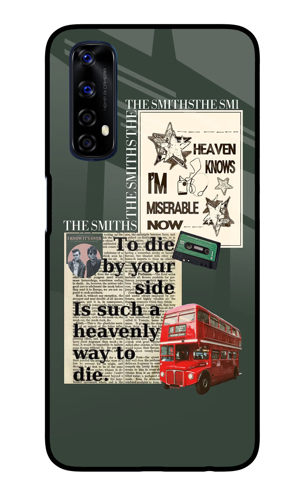 The Smiths Realme 7/Narzo 20 Pro Glass Case Back Cover by Casekaro