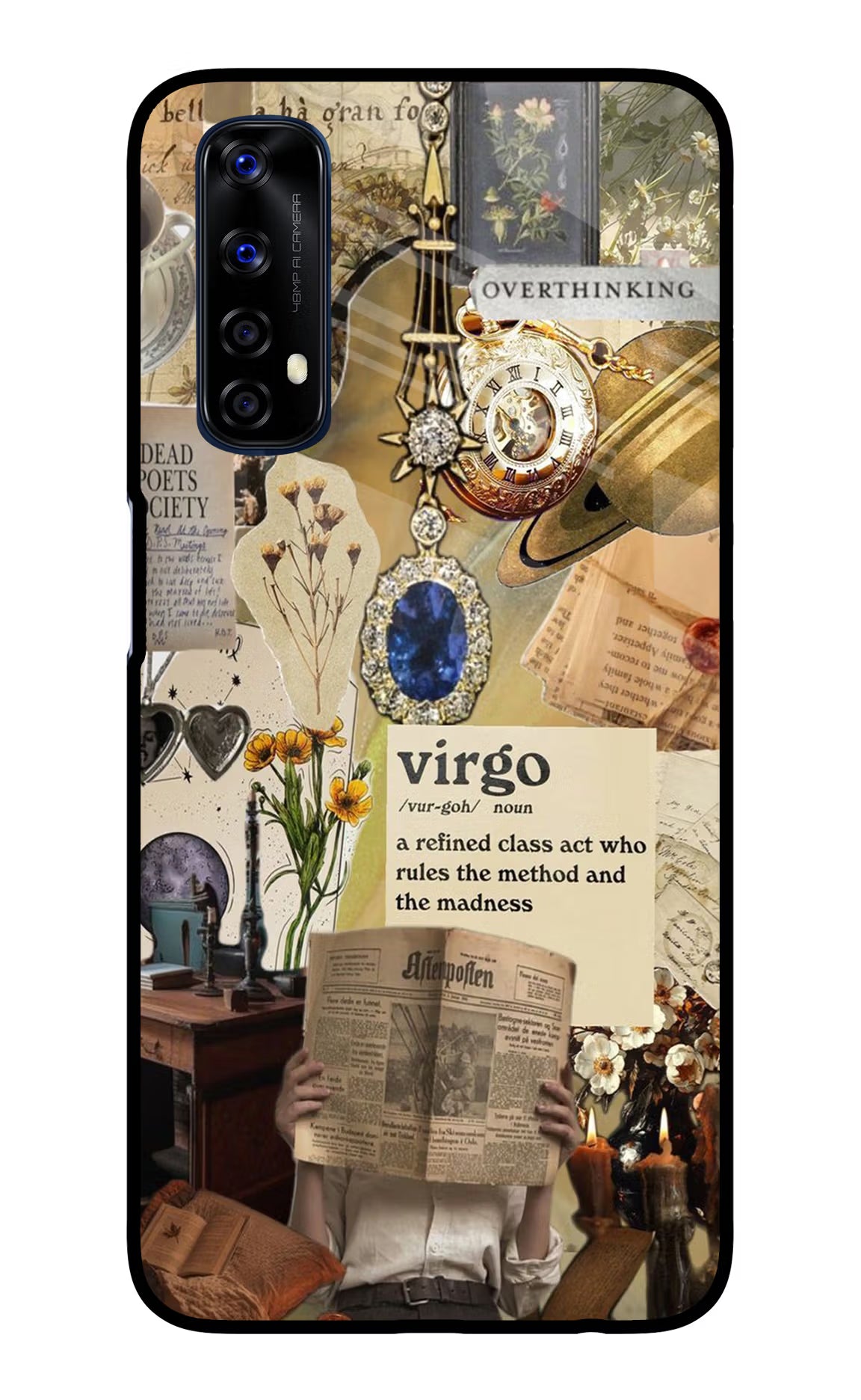 Virgo Zodiac Realme 7/Narzo 20 Pro Glass Case