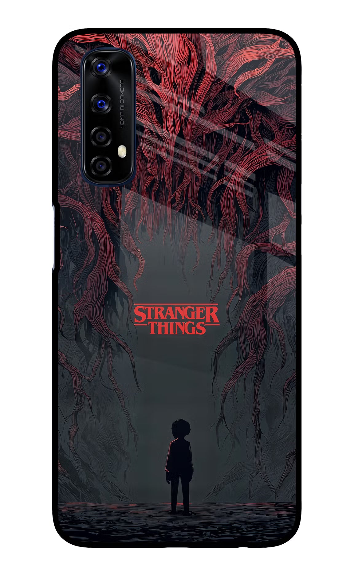 Ordinary Things Dark Side Realme 7/Narzo 20 Pro Glass Case Back Cover by Casekaro