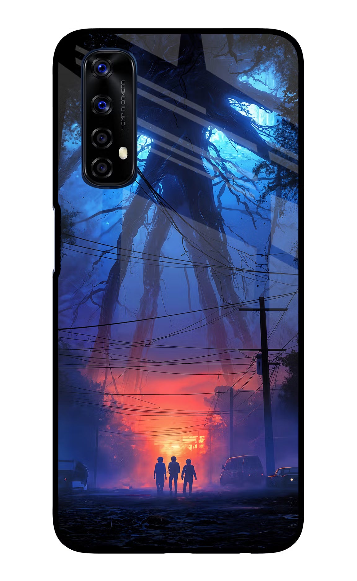 Ordinary Things Shadow Realme 7/Narzo 20 Pro Glass Case Back Cover by Casekaro
