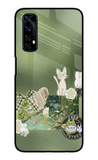 Aesthetic anime Realme 7/Narzo 20 Pro Glass Case