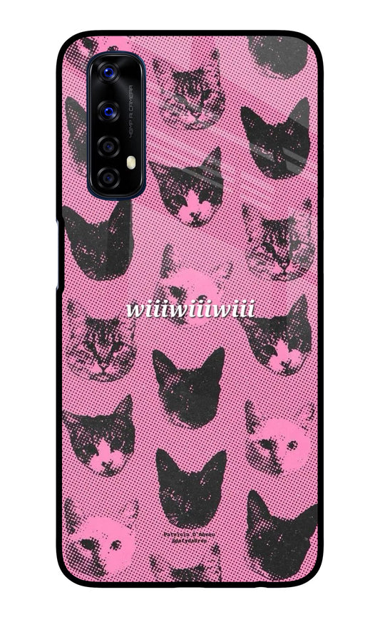 Pink Cats Realme 7/Narzo 20 Pro Glass Case
