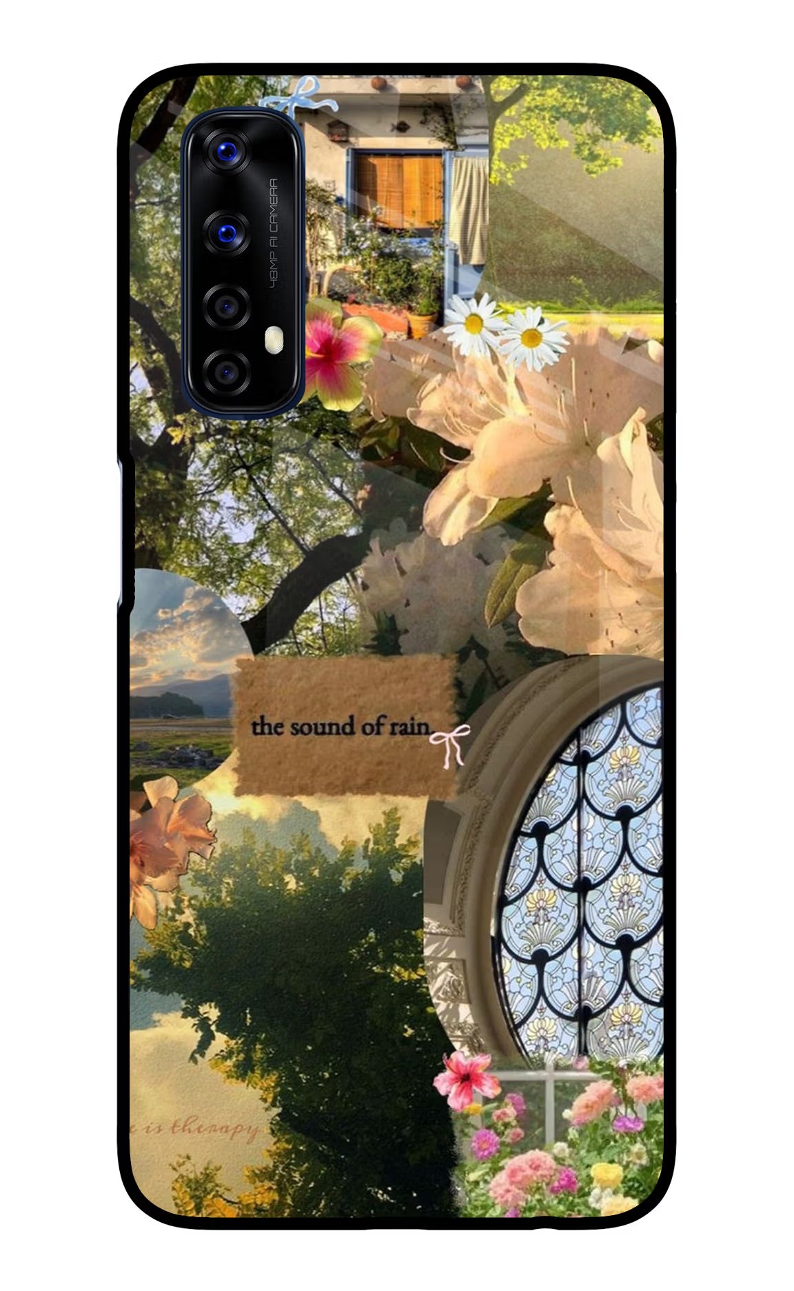 Rain Realme 7/Narzo 20 Pro Glass Case