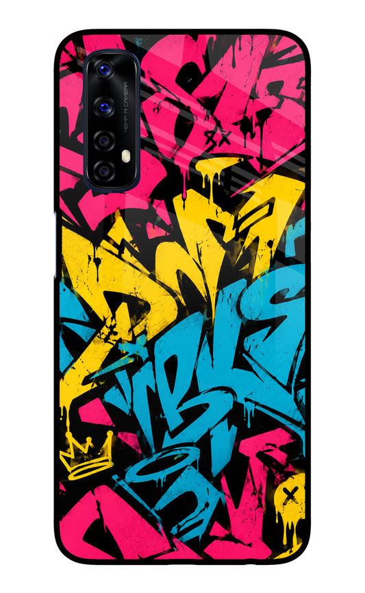 Graffiti Vibe Realme 7/Narzo 20 Pro Glass Case