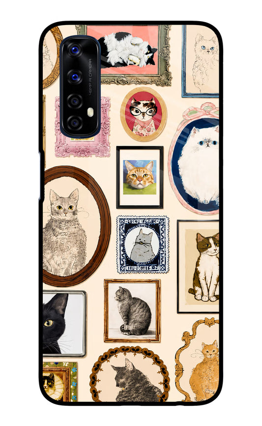 Mirror Cats Realme 7/Narzo 20 Pro Glass Case