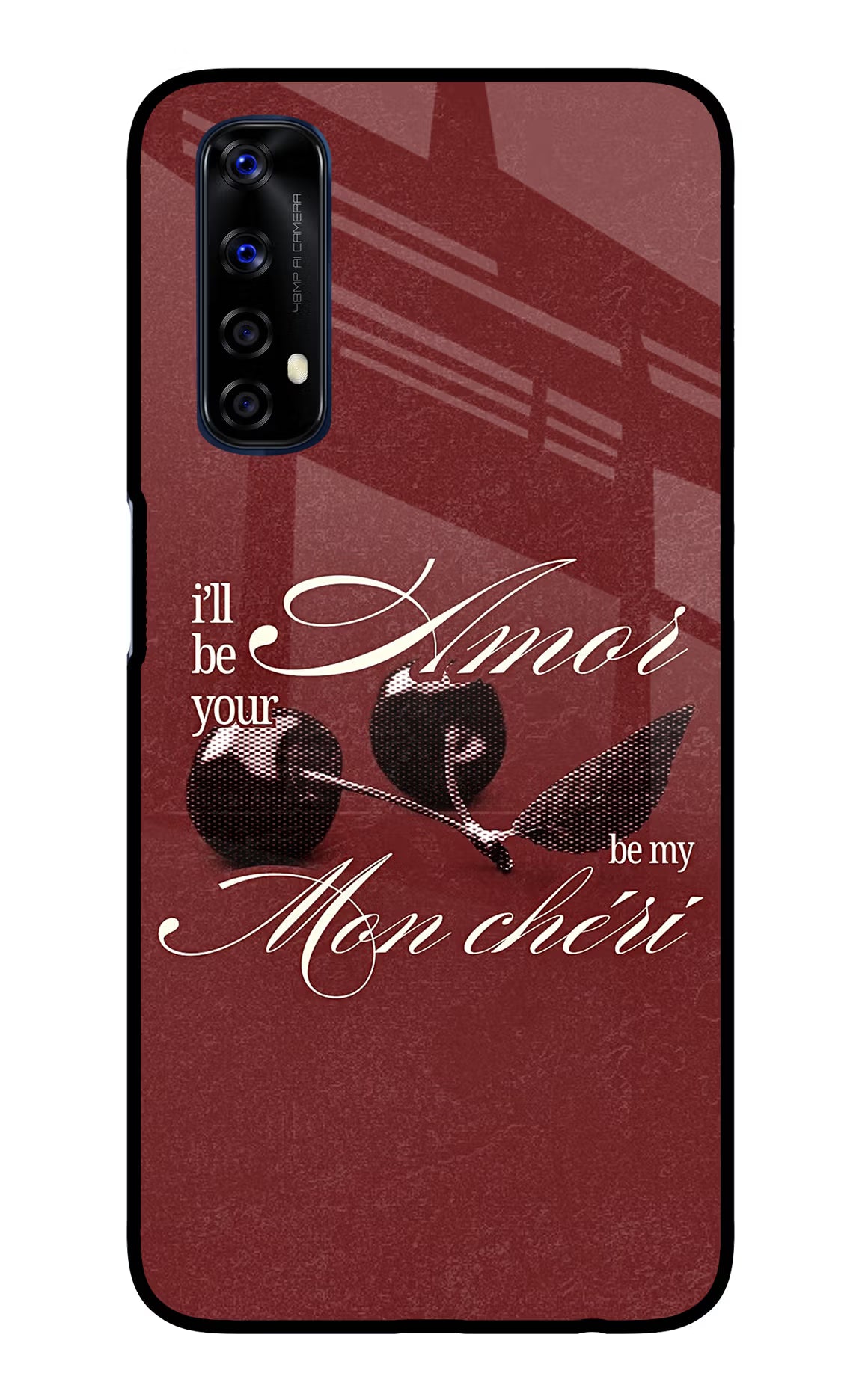 Velvet Cherry Realme 7/Narzo 20 Pro Glass Case