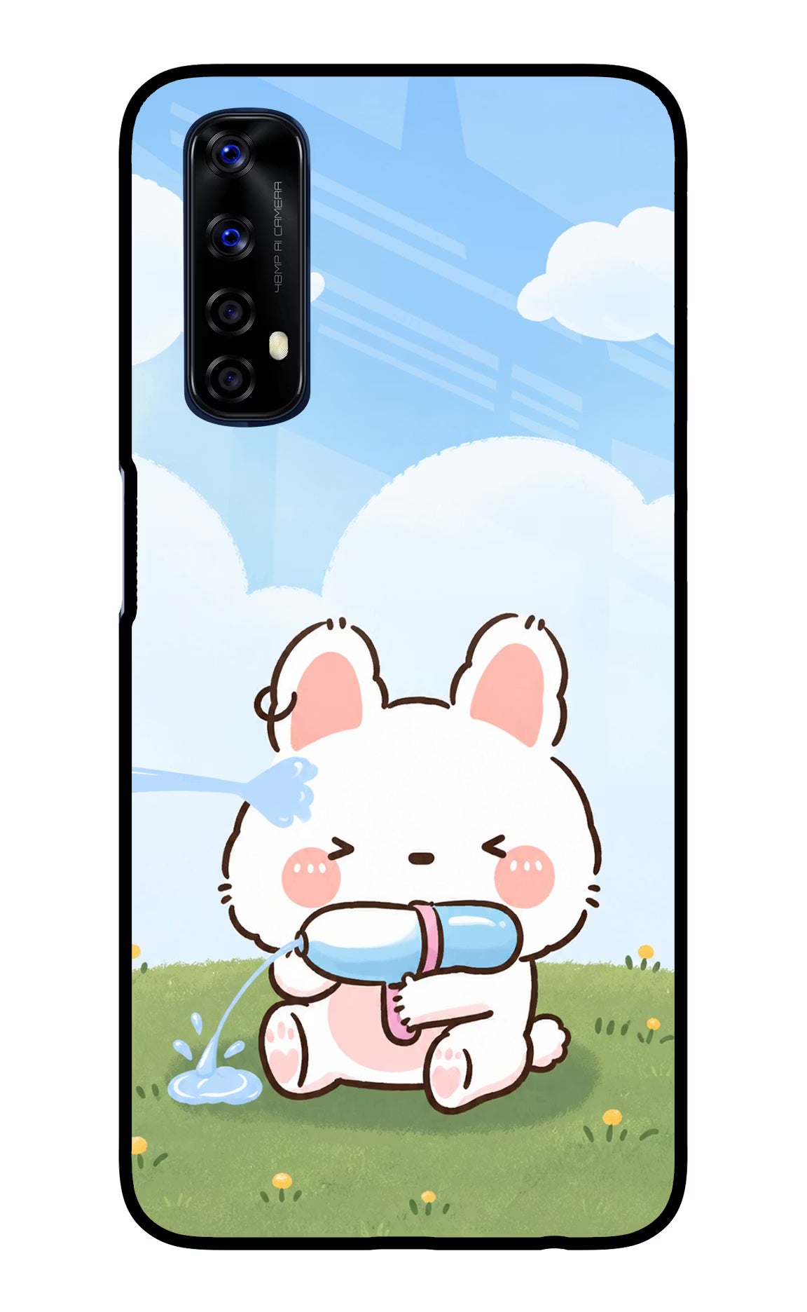 Bunny Treat Realme 7/Narzo 20 Pro Glass Case