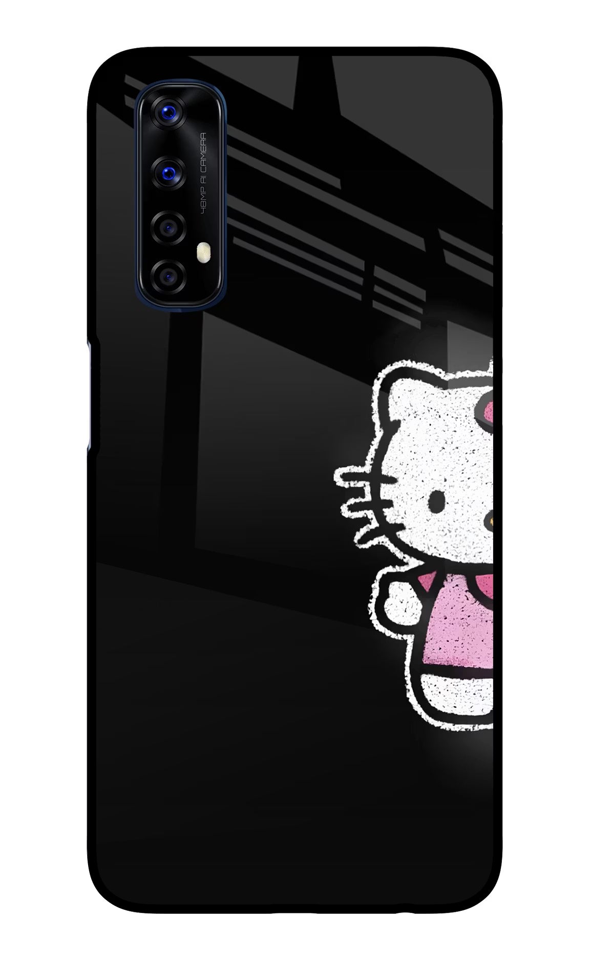 Kitty Charm Realme 7/Narzo 20 Pro Glass Case