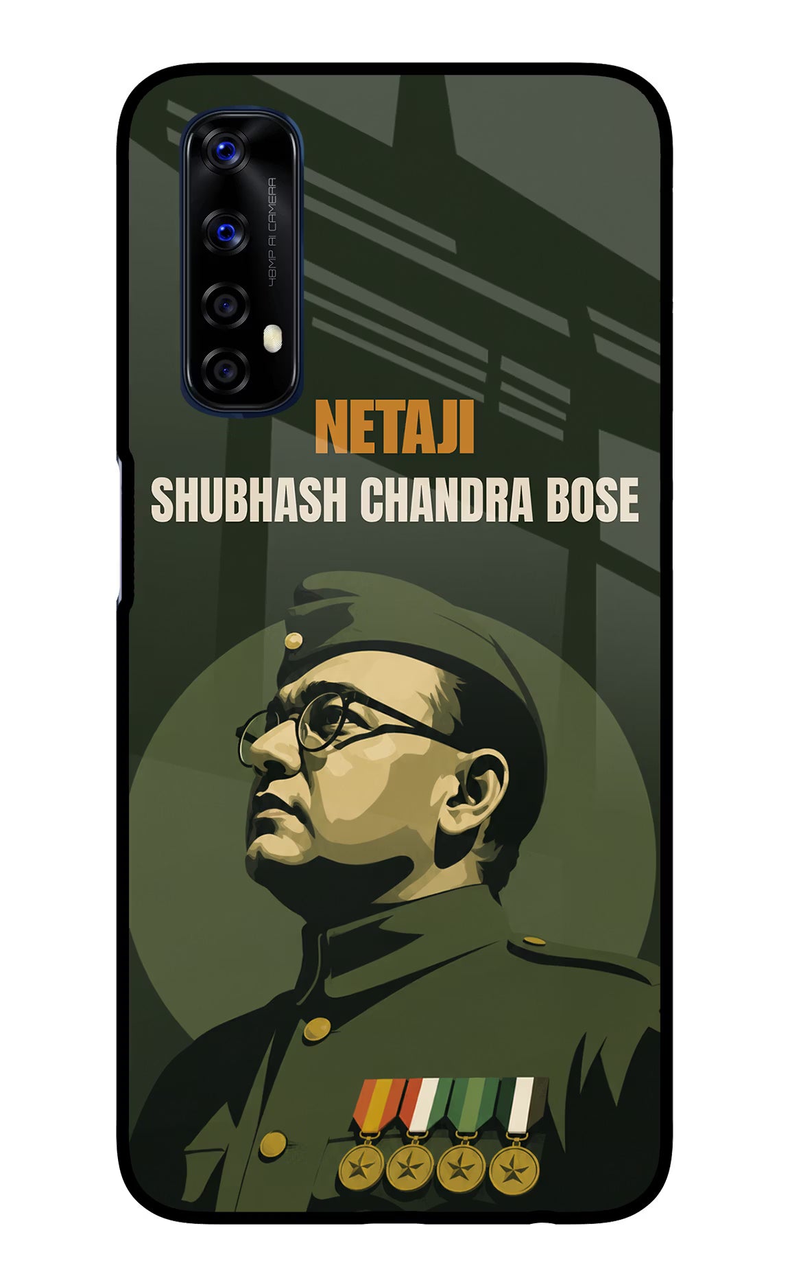 Netaji Legacy Realme 7/Narzo 20 Pro Glass Case