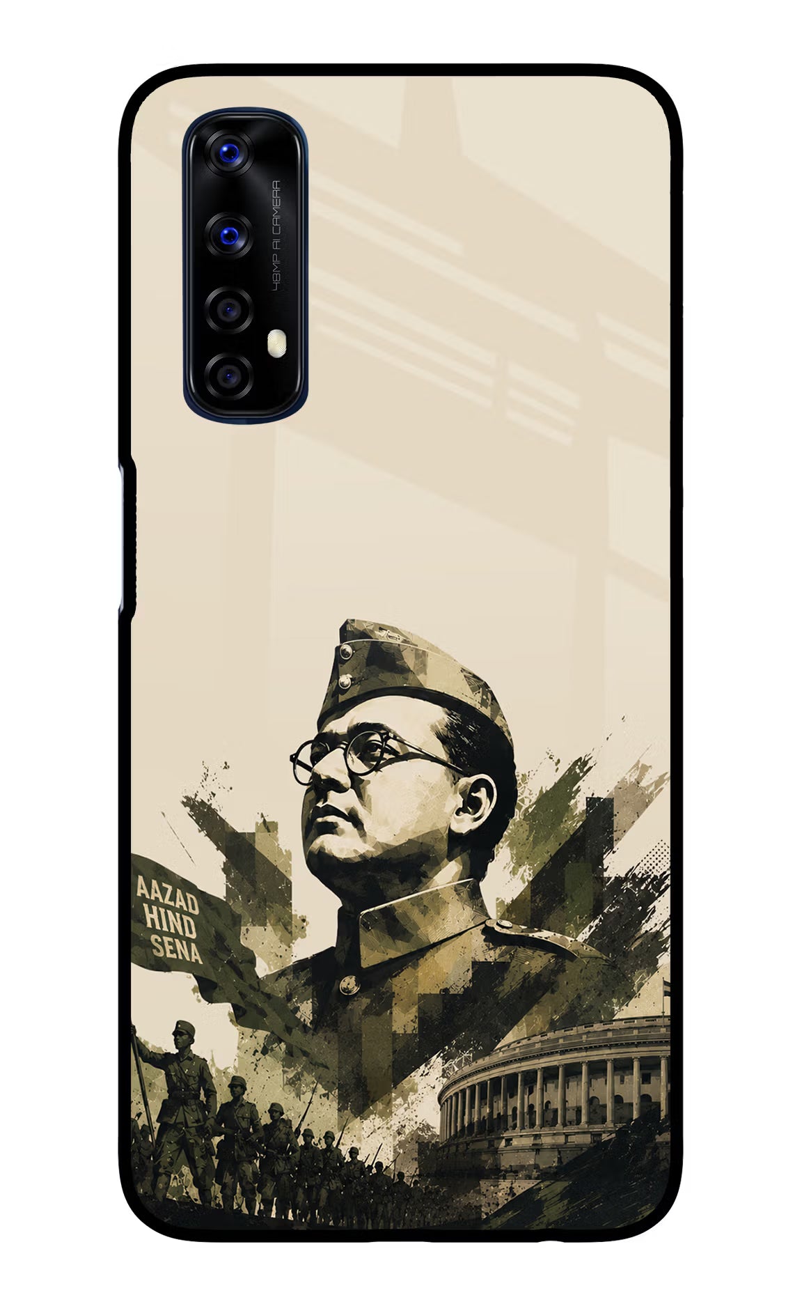 Netaji Rising Realme 7/Narzo 20 Pro Glass Case
