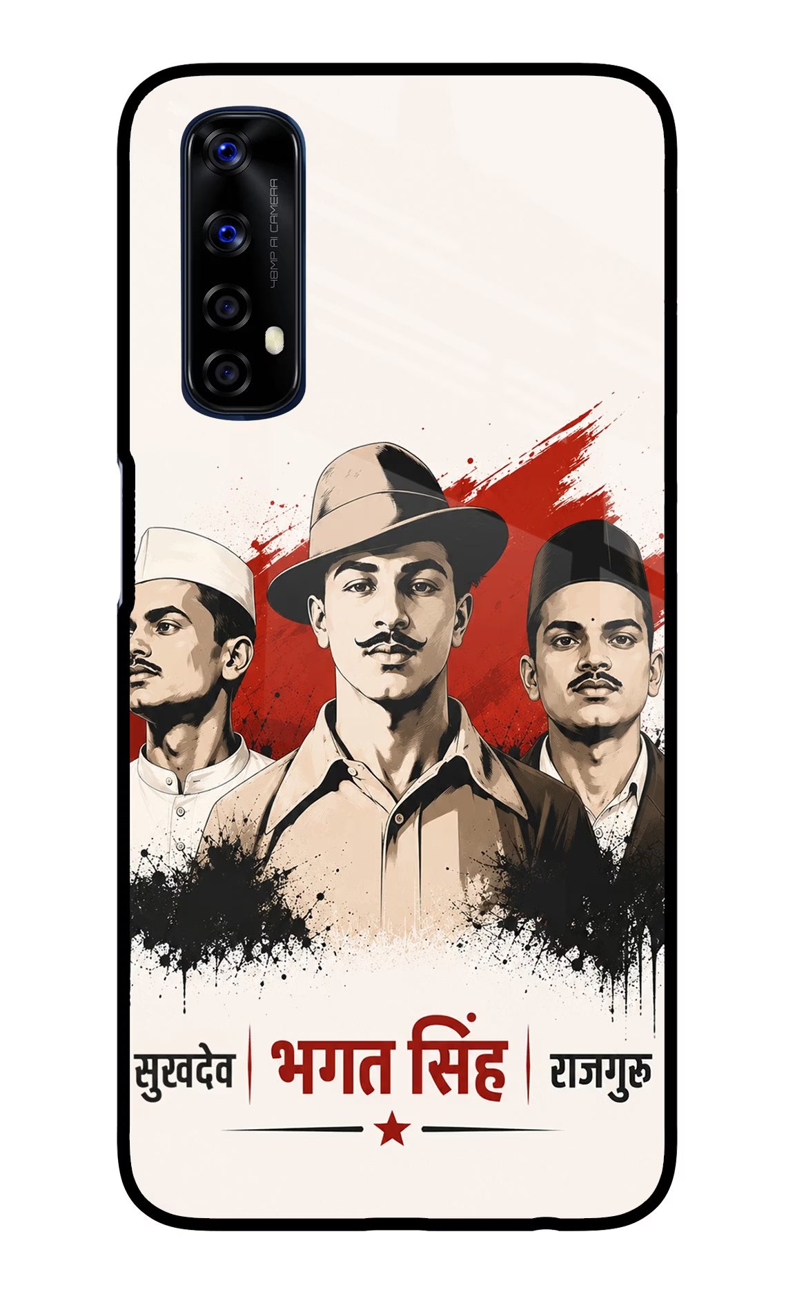 Sardar Patel Iron Will Realme 7/Narzo 20 Pro Glass Case