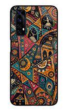 Folk Print Realme 7/Narzo 20 Pro Glass Case