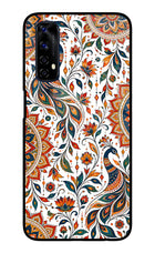 White Mayura Realme 7/Narzo 20 Pro Glass Case