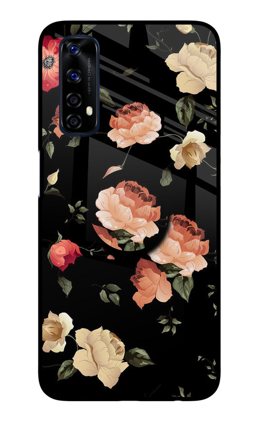 Flowers Realme 7/Narzo 20 Pro Glass Case