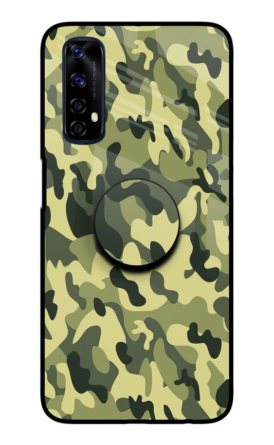 Camouflage Realme 7/Narzo 20 Pro Glass Case