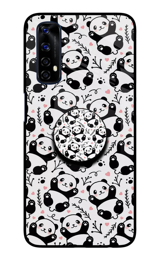 Cute Panda Realme 7/Narzo 20 Pro Glass Case