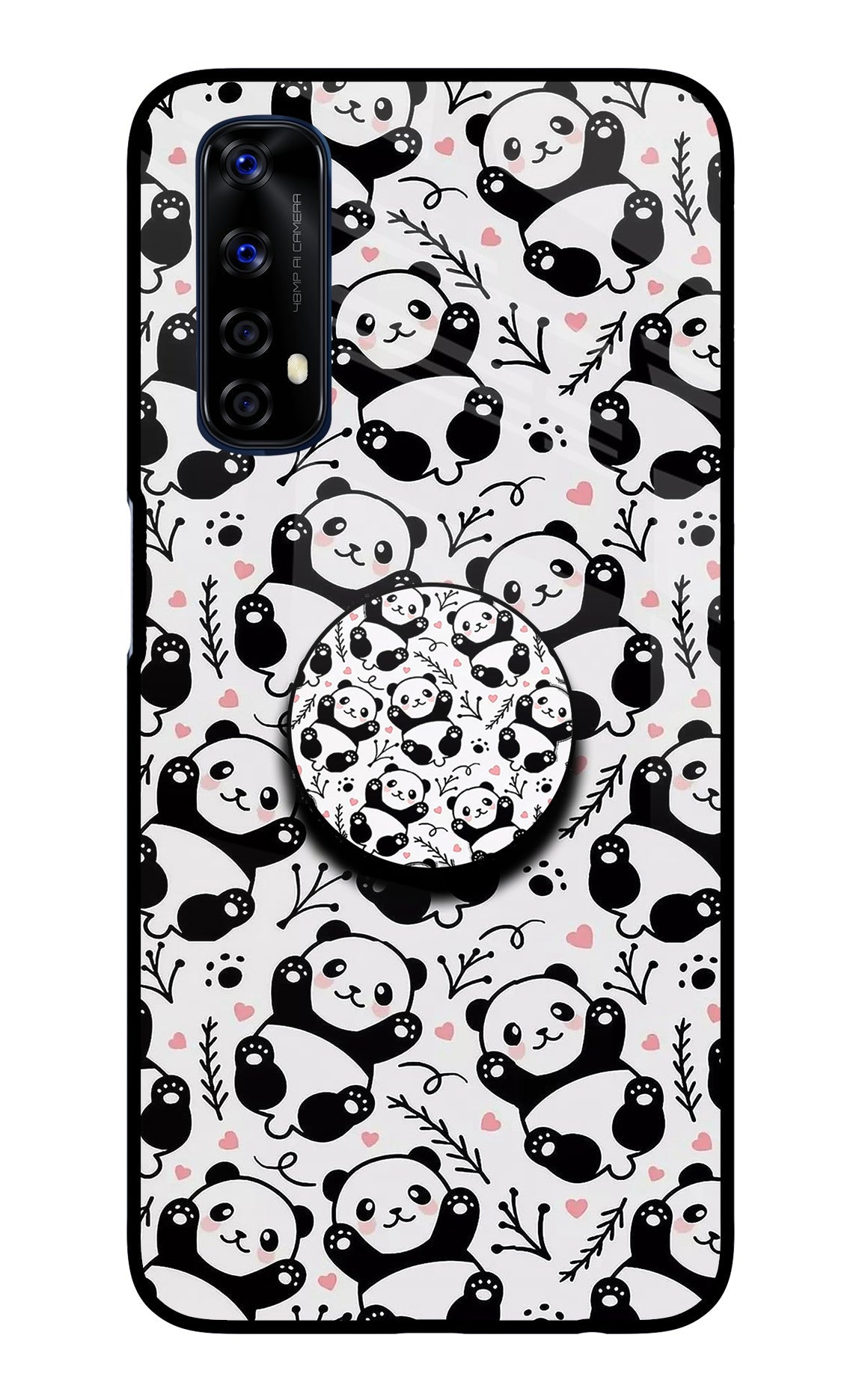 Cute Panda Realme 7/Narzo 20 Pro Pop Case