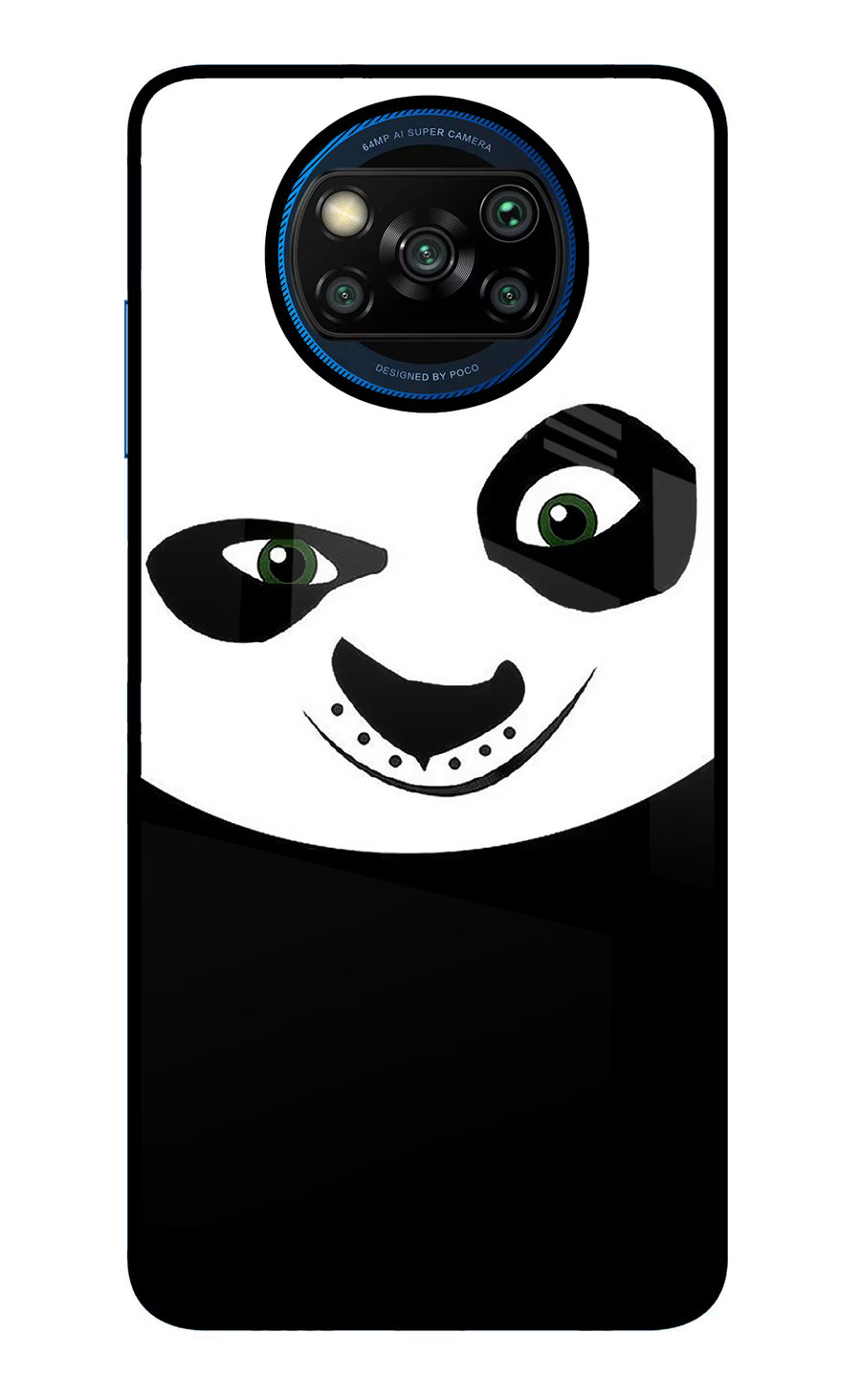 Panda Poco X3/X3 Pro Back Cover, Glass case