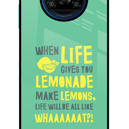 Quote Poco X3/X3 Pro Glass Case