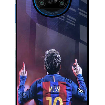 Messi Poco X3/X3 Pro Glass Case
