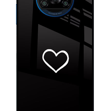 Heart Poco X3/X3 Pro Glass Case