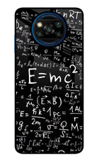 Physics Formula Poco X3/X3 Pro Glass Case