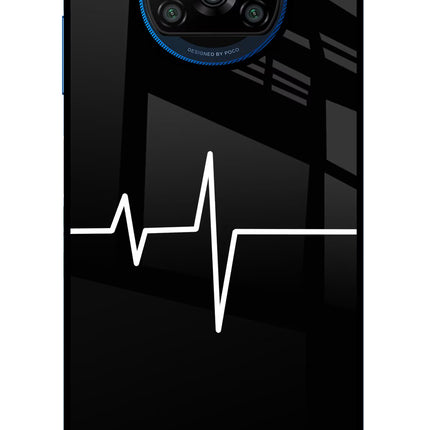 Heart Beats Poco X3/X3 Pro Glass Case