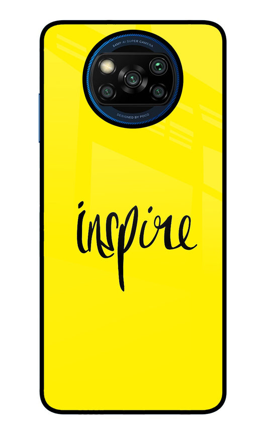 Inspire Poco X3/X3 Pro Glass Case