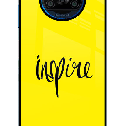 Inspire Poco X3/X3 Pro Glass Case
