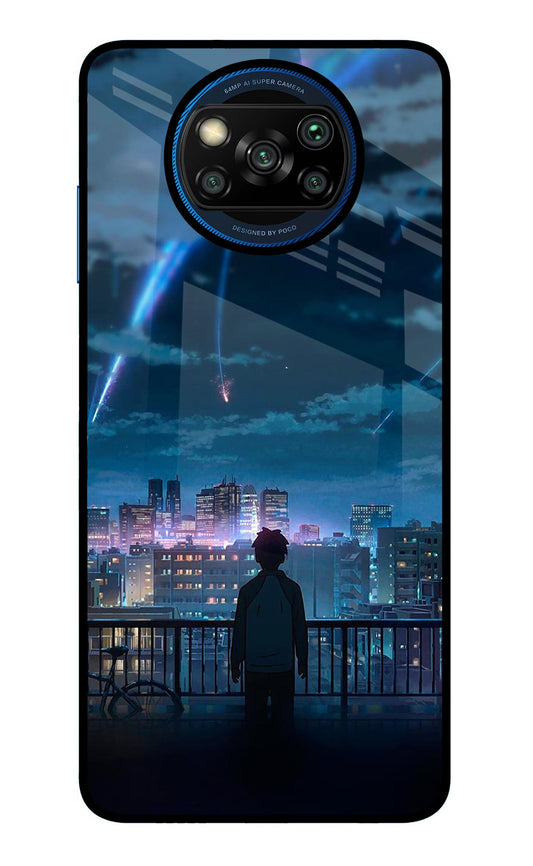 Anime Poco X3/X3 Pro Glass Case