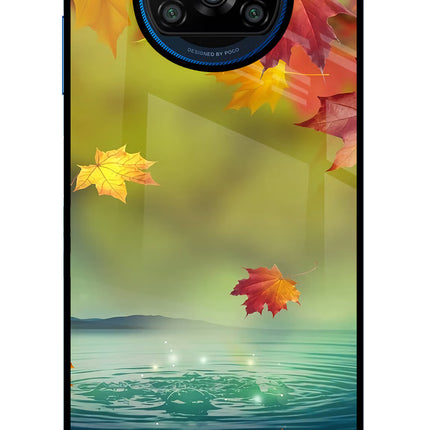 Flowers Poco X3/X3 Pro Glass Case