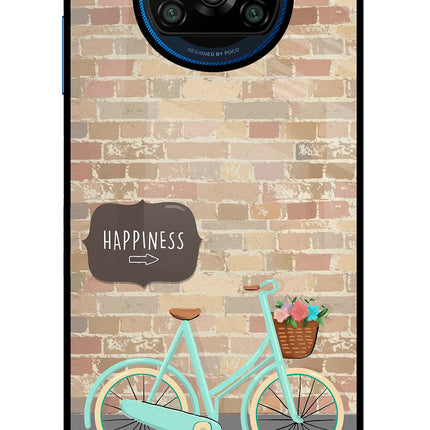 Happiness Artwork Poco X3/X3 Pro Glass Case