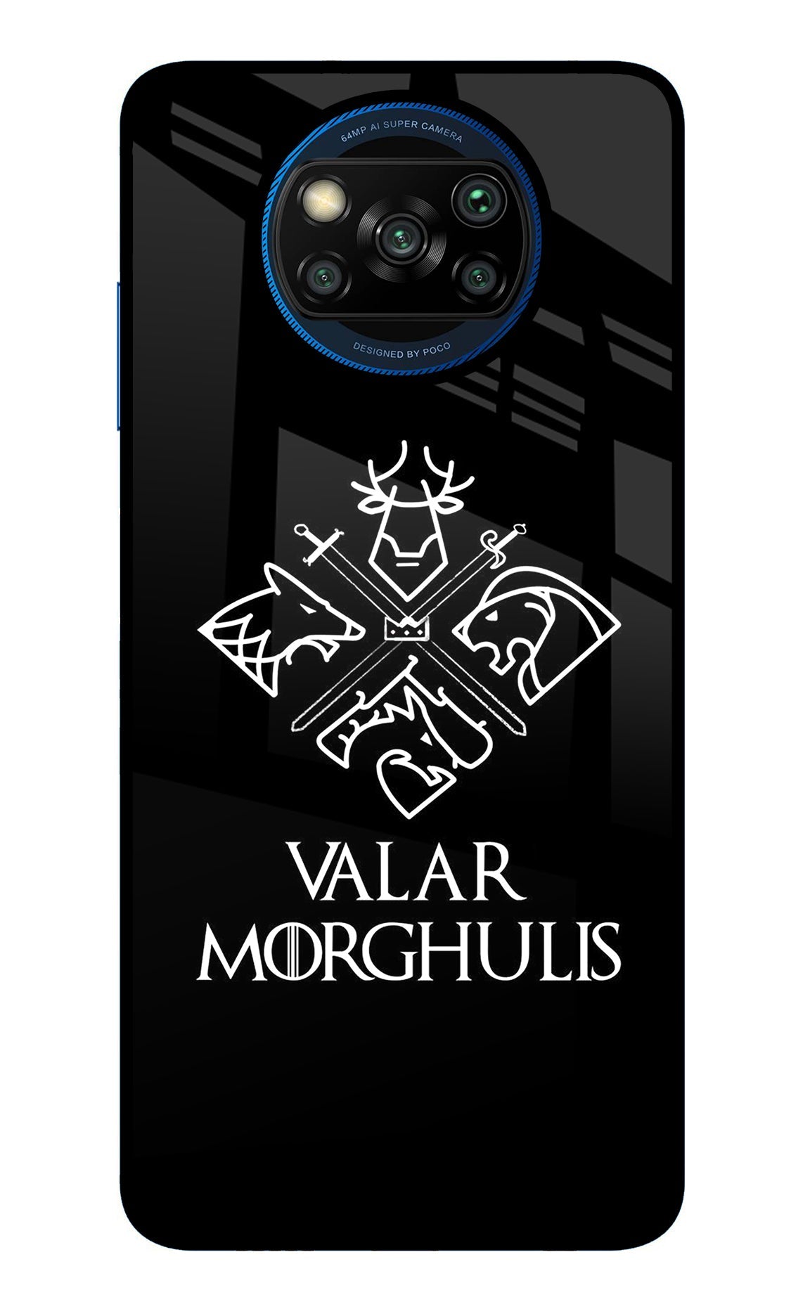 Valar Morghulis | Game Of Thrones Poco X3/X3 Pro Back Cover