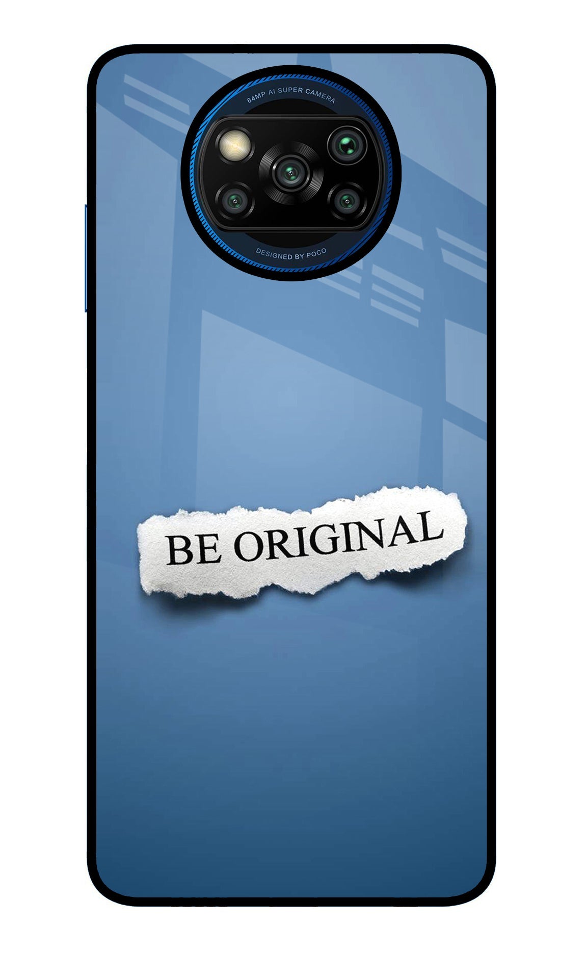 Be Original Poco X3/X3 Pro Glass Case