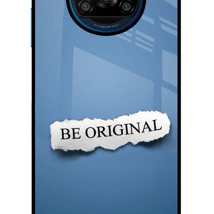 Be Original Poco X3/X3 Pro Glass Case