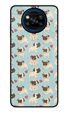 Pug Dog Poco X3/X3 Pro Glass Case