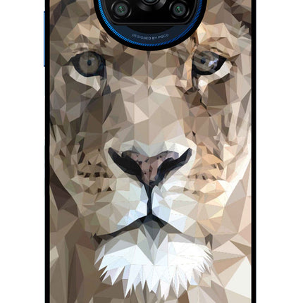 Lion Art Poco X3/X3 Pro Glass Case