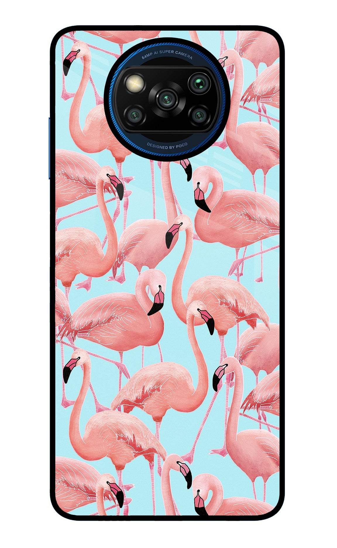 Flamboyance Poco X3/X3 Pro Glass Case