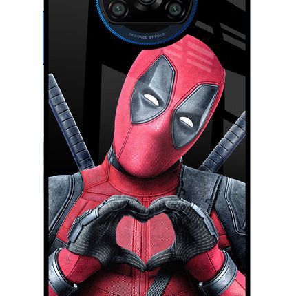 Deadpool Poco X3/X3 Pro Glass Case
