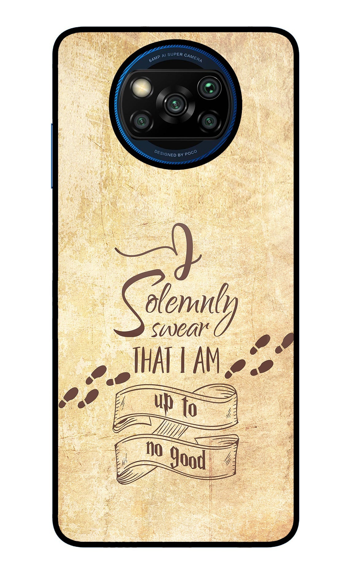 I Solemnly swear that i up to no good Poco X3/X3 Pro Back Cover