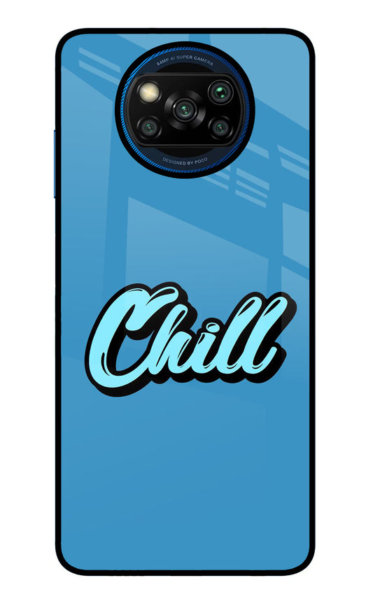 Chill Poco X3/X3 Pro Glass Case