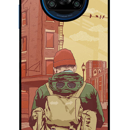 Adventurous Poco X3/X3 Pro Glass Case
