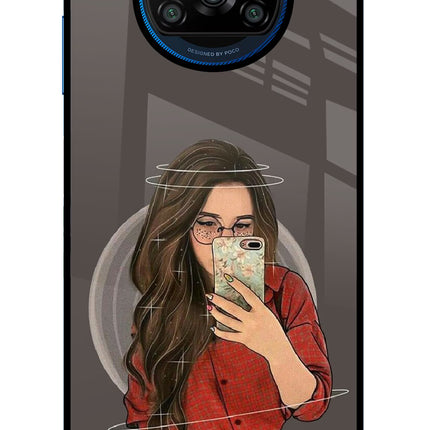 Selfie Queen Poco X3/X3 Pro Glass Case
