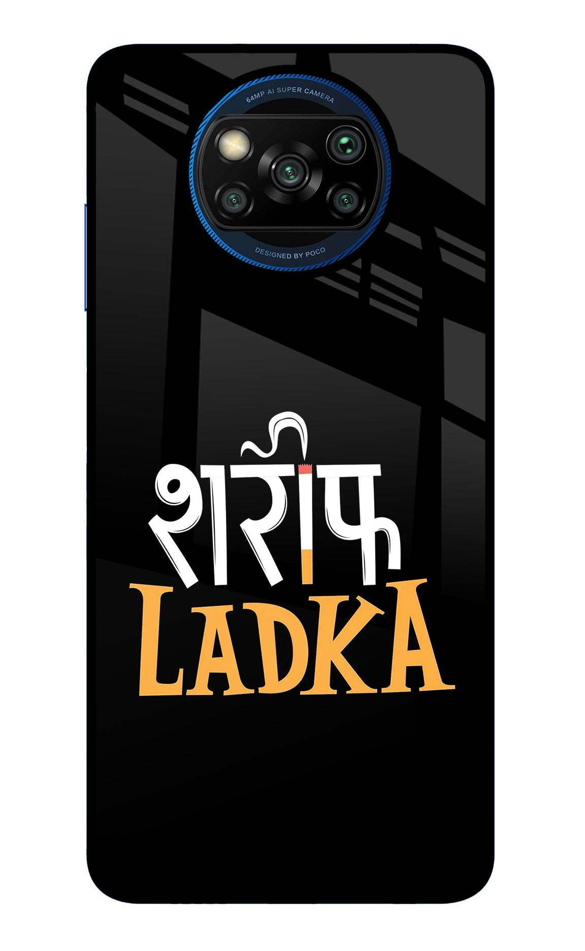 Shareef Ladka Poco X3/X3 Pro Back Cover