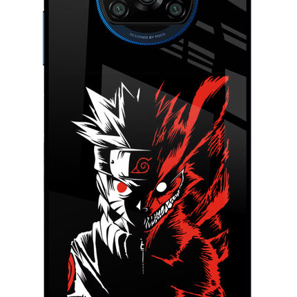 Naruto Two Face Poco X3/X3 Pro Glass Case